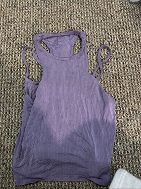 Lululemon Purple Ribbed Tank Top - Women's